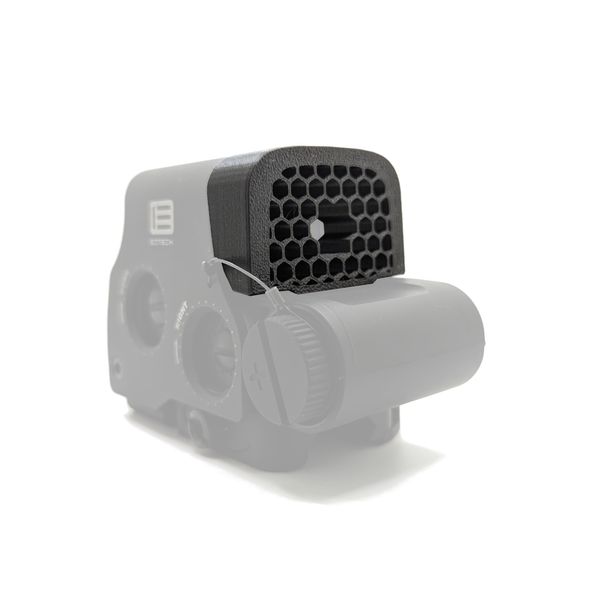 Hammy3DPrints Open Center Killflash Hex Anti-Reflection Device Compatible with EOTech EXPS/XPS Optic (Forest Green)