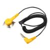 sourcing map Mat Grounding Banana Plug ESD Anti Static Cord Ground Strap 1.5M