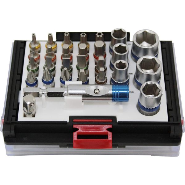 SK11 SBS-28PCS Replacement Bit & Socket Set, 28 Pieces