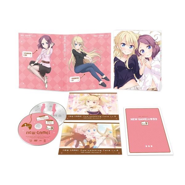 New Game! Lv.3 Blu-ray