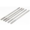 Sourcingmap M8 x 190mm Tight Adjustable Push Rod Double End Thread Stud Screw Bolt 5pcs