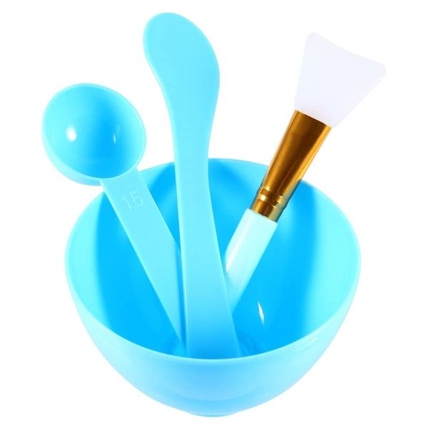 ZHANGJINYISHOP2016 face mask Bowl Face Mask Mixing Bowl Set, DIY Facemask Mixing Tool Kit with Facial Mask Bowl Stick Spatula Silicone Brush Care Mixing Tool Kit Mask Bowl (Color : B)