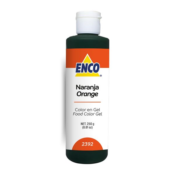 ENCO Gel Food Coloring 8.8 oz (Orange)