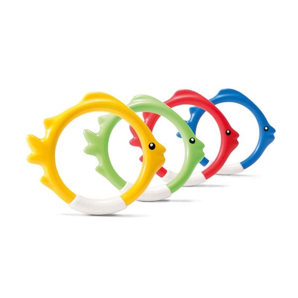 Intex 55501 Underwater Fun Rings, Colours May Very, 1 Pack