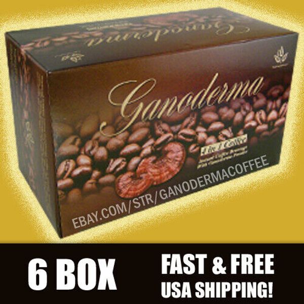 Ganoderma 4 in 1  Coffee w/ creamer - 6 box (120 ct) - Free Shipping!