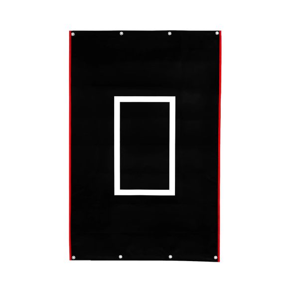 CORECISE Baseball Softball Cages Backstops with Strike Zone,Hitting Pitching Batting Cage Backstop,Baseball Hitting Backstop Mat,Pitcher Training Equipment Aid,Batting Cages Accessories