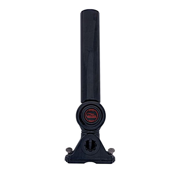 Bert's Custom Tackle Rod Holder New Adjustable Ratchet, Black Lexan Plastic