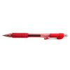 D.RECT Gel Pen 12 Pieces - Automatic Rollerball Pens - Biros with Replaceable Refill, Red