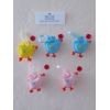 Handmade! Easter Baby Chick, Flapping Wings. New, Felt Hanging Ornaments. (EBE)