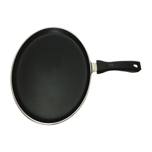 Dosa Pan Nonstick Dosa Tawa Pan Cookware Dosa Pan Aluminum Griddle Roti Chapati Paratha Crepe Pancake Pan Wooden Spatula and Scrubber Griddle Tawa