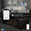 Smart 3-Way Light Switch Kit–WiFi, Alexa & Google Compatible,Neutral Wire,2 Pack