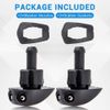 2PCS Universal Car Window Windshield Washer Spray Wiper Sprinkler Nozzle Jet US