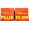 PLUS Refillable Body Wash Dispenser Refill Packs, 30 Washes/box  2 BOXES