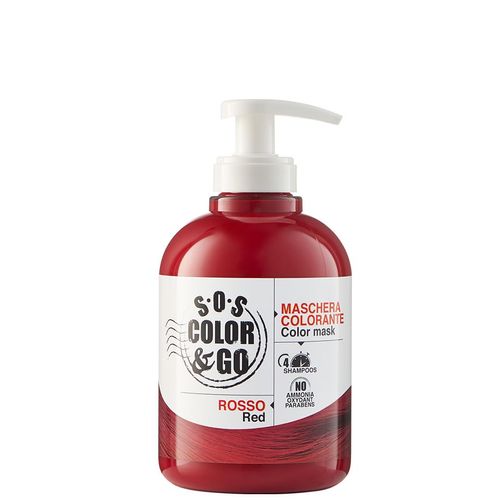 Alama SOS Color e Go Maschera Colorante Rosso Capelli 300ml