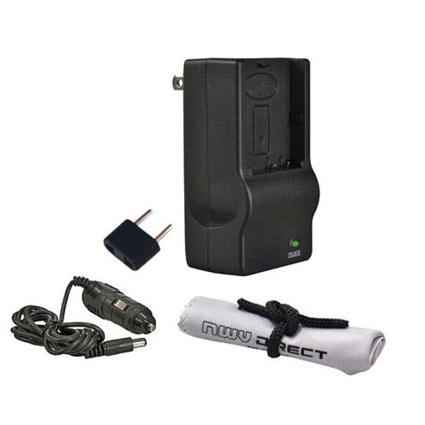 Battery Charger Set Compatible with Nikon D800 Camera & EN-EL15 Battery