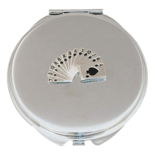 Royal Flush Compact Mirror Handbag Gift With Free Engraving 544