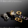 64 Titanium Flat Washers with Seat Frame M6 Design Washers Bolt Ring Bolt Collar Outer Diameter 12mm Silver 2 Pieces