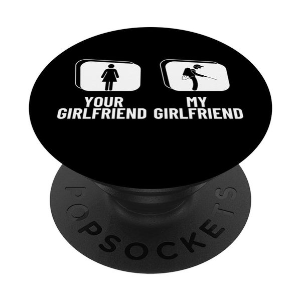 Pest Control Your Girlfriend My Girlfriend Exterminator PopSockets Adhesive PopGrip