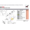 Tecomec Bearing Kit EasyRivet Chain spinner & Oregon spinner model 552225