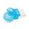Pills and capsules are easily removed from the sheet