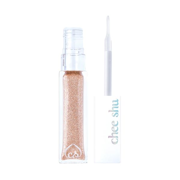 contribution chee shu Chishu Idol Prism Glitter Eye Shadow Lurex Teardrop Bag Orange 0.2 oz (5.2 g) 2 Second Love Secret