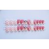 24pcs 3D Decoration Bowknot Small Animal Pattern Nail Decoration Reception Party After-Party Wedding Nail Tips
