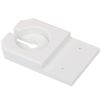 Amish Casual Heavy Duty Cupholders (Semi-Solid White Stain)