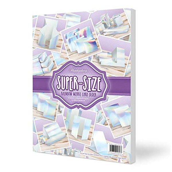 Hunkydory - Supersize Card Block - Mirri Rainbow