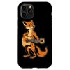 iPhone 11 Pro Comic fox plays guitar Case