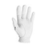 FootJoy TropiCool Gloves, White, Cadet Small, Worn on Left Hand