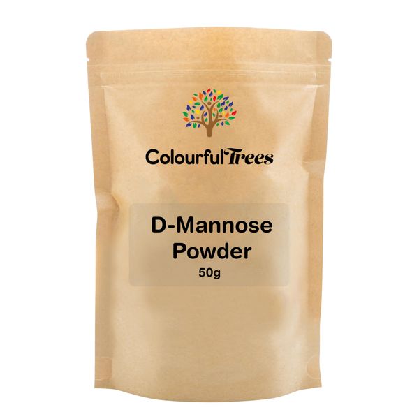 D-Mannose Powder 50g, Non-GMO, Vegetarian & Vegan by Colourful Trees