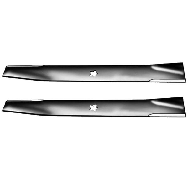 (2) 6262 Rotary Blade 21" X 5 Point Star HD AYP