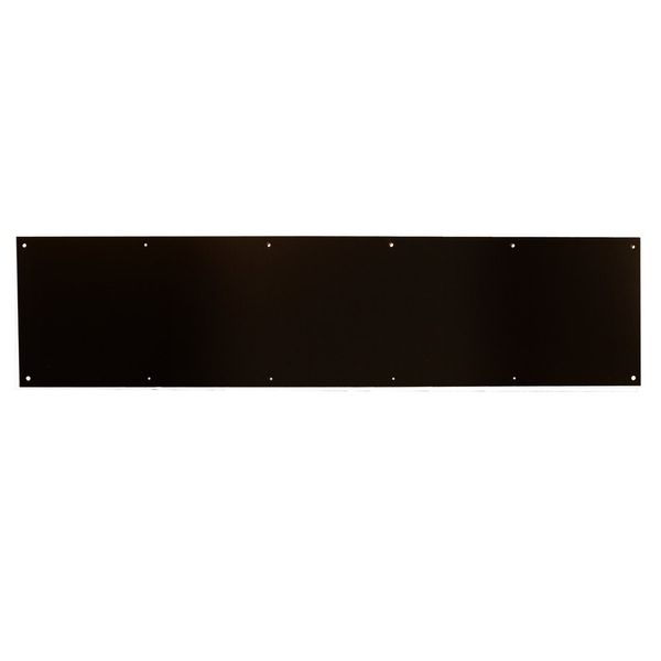 Schlage 548804 Sc8400Pa-716 Kick Plate, 34 in L X 8 in W, for Use with Exterior Or Interior Door Surface, 8" x 34"