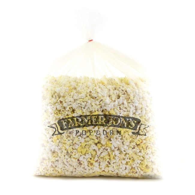 Farmer Jon's Popcorn Butter Bash Bag, 80oz of Bulk Butter Popped Popcorn