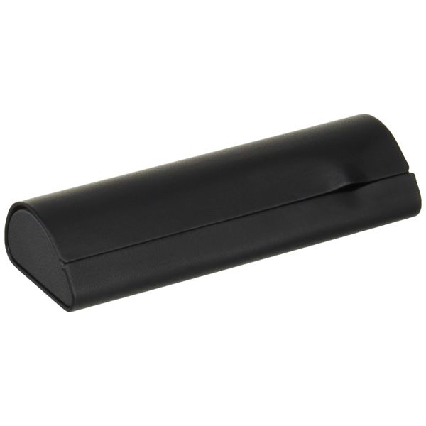 Tccase HY-8036-2 Glasses Case, Black, Hard, Magnetic, Thin