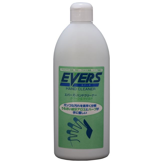 Evers HC-33 Hand Soap Hand Cleaner, Green & Mild (Cleaning Agent), 10.6 oz (300 g), Aloe Extract & Natural Herbs Formulated