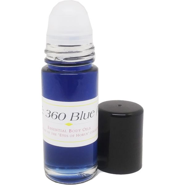 Perry Ellipse: 360 Blue - Type For Women Scented Body Oil Fragrance [Roll-On - Blue - 1 oz.] - ID#24879