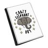 Gift Base Crazy Elephant Boy Stars Passport Holder Cover