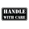 3pcs Handle with Care Funny Hard Hat/Helmet Stickers