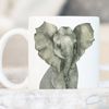 Elephant Coffee Mug | Ceramic Cup Microwave and Dishwasher Safe