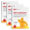 Apodiscounter Heat Plasters 9.5 x 13 cm Pack of 3 x 6
