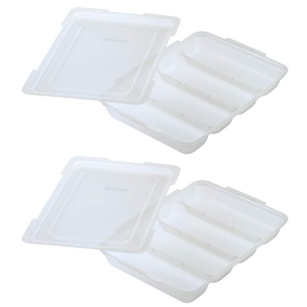 Richell 50 Subdivided Freezing Finger Food Tray, Stick, 5) 1.7 fl oz (50 ml) x 4 Blocks