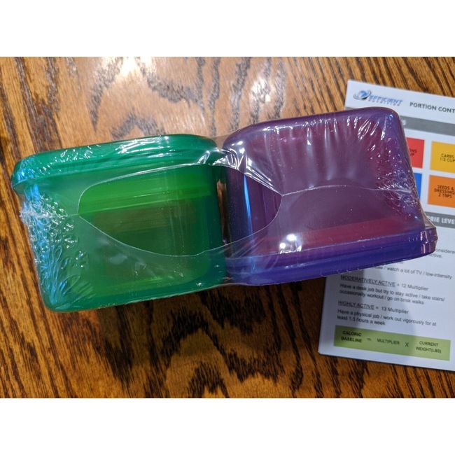  Efficient Nutrition Portion Control Containers DELUXE