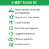 Nykaa Naturals Skin Secrets Bubble Sheet Mask - Provides Intense Hydration and Nourishment to Skin - Reduces Puffiness and Redness - Leaves You Feeling Fresh and Clean - Avocado and Moringa - 0.67 oz