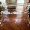 Acrylic Display Risers, 9.5'' Perfume Organizer Clear Riser 	9.5x6 inch