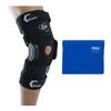 DonJoy Performance BIONIC FULLSTOP Knee Brace (Black, Extra Large) and Ice Pack