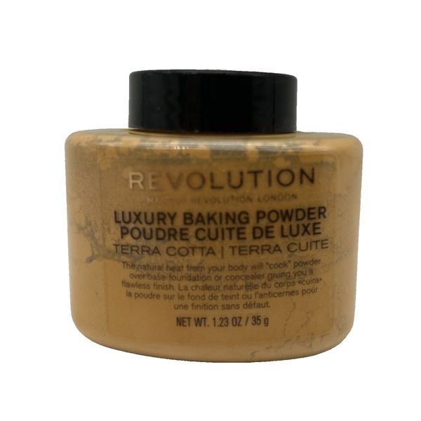 Makeup Revolution London Luxury Baking Powder TERRA COTTA 1.47 Oz