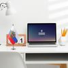 Russia With Eagle Desk Flag Small Mini Table Flags Decorations(Russia With Eagle)