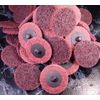 50 Pc 2" Medium Roloc Scotch pads Roll Lock Surface Sanding Disc Made in USA