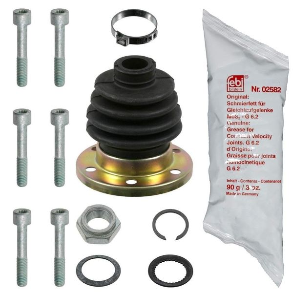 febi bilstein 08304 CV Boot Kit, pack of one
